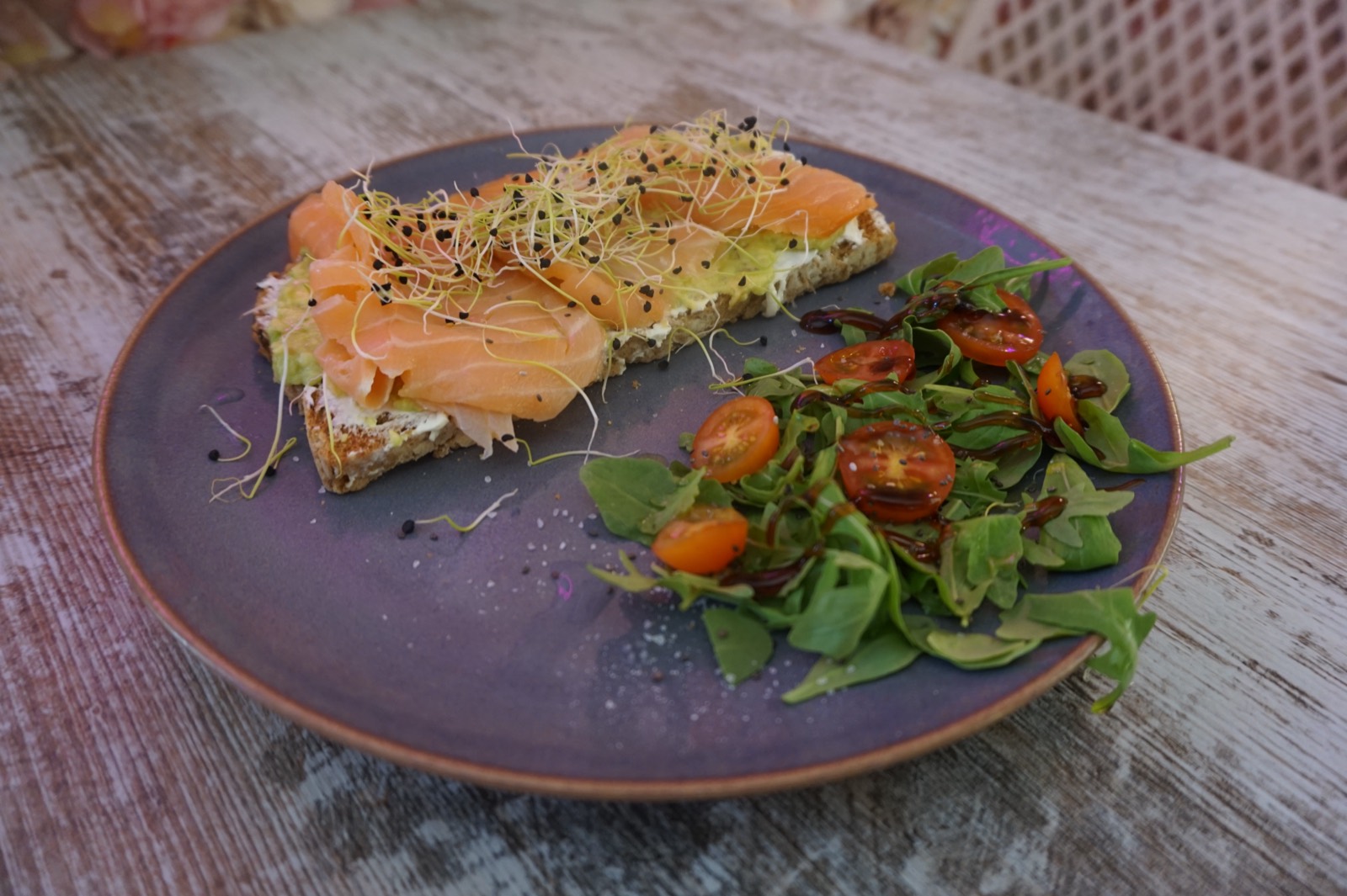 Tostadas con pan de payés
