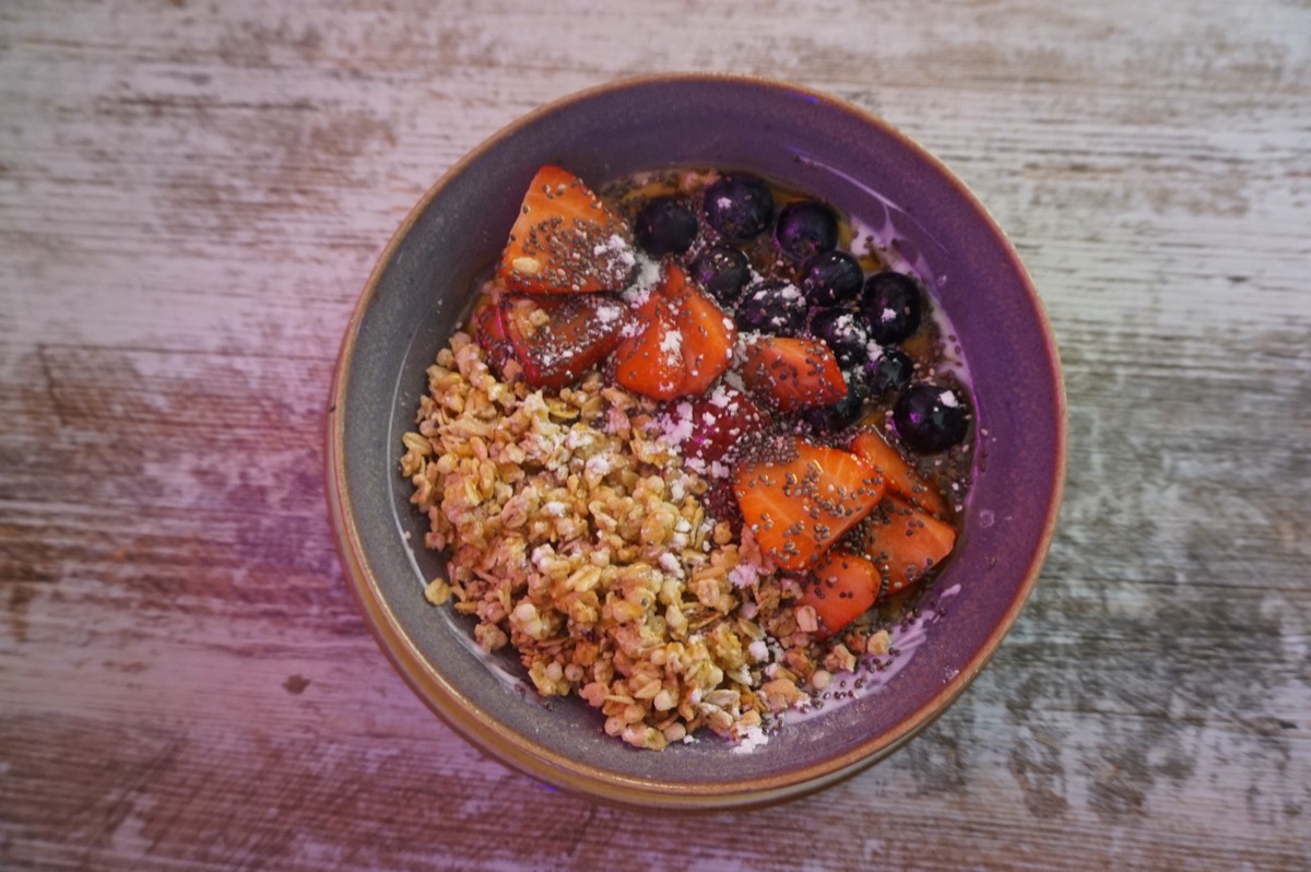 Bowls de yogur de Brunchniky